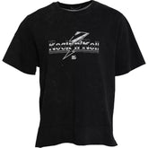 Dolce & Gabbana Black Graphic Print Cotton Crew Neck T-shirt -   -  Dolce & Gabbana.